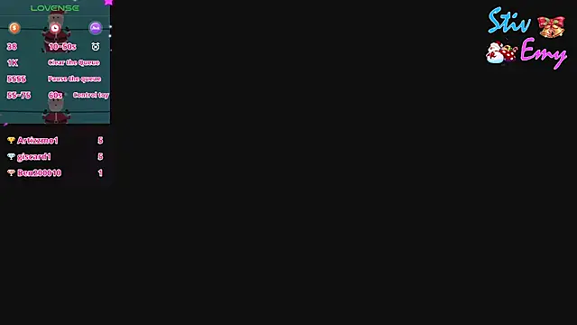 Snapshot of emiandstiv chatting on December 2024 07:06:01 PM emiandstiv online show from December 2024 07:06:01 PM