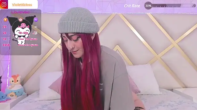 Violettbloss online show from January 2025 01:42:02 AM