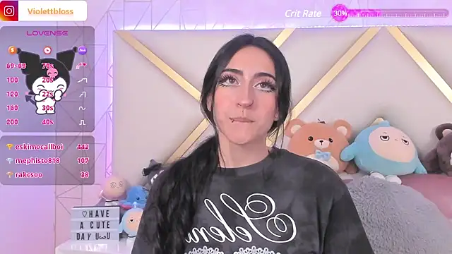 Violettbloss online show from February 2025 04:10:01 AM