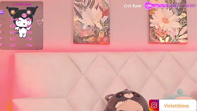 Violettbloss online show from November 2025 03:51:01 AM