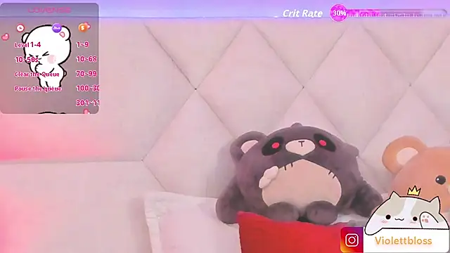 Violettbloss online show from November 2025 03:06:01 AM