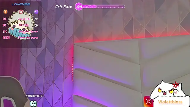 Violettbloss online show from February 2026 03:56:01 AM