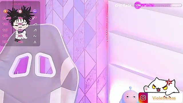 Violettbloss online show from February 2026 03:07:01 AM