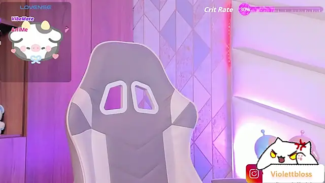 Violettbloss online show from February 2026 03:39:01 AM