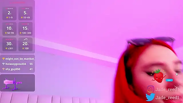 jade reeed online show from January 2025 07:17:02 AM