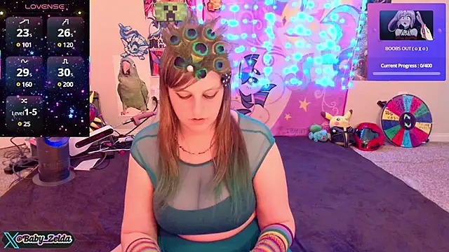 BabyZelda online show from February 2025 11:34:01 AM