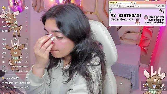 meraki fraise online show from December 2024 10:12:01 PM