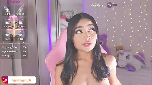 urfavprettygirl online show from January 2025 10:00:02 AM