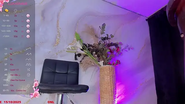 Karla-Ebony online show from October 2025 01:55:01 PM