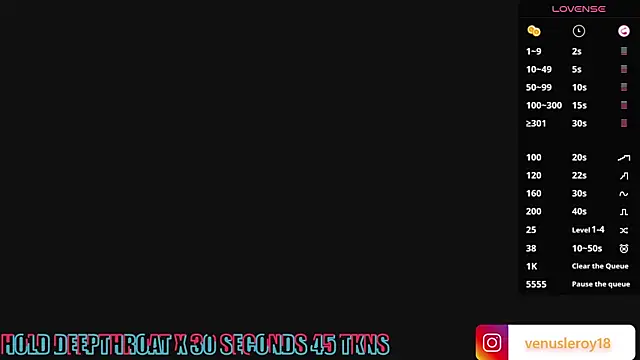 Snapshot of venusleroy_ chatting on January 2025 11:56:01 PM venusleroy online show from January 2025 11:56:01 PM