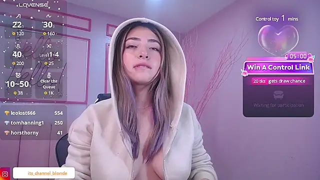 channel blonde a online show from January 2025 07:51:02 PM