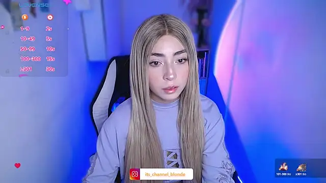 channel blonde a online show from November 2025 07:16:02 PM