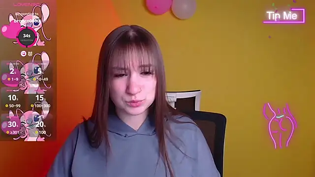 Evelina GG online show from February 2025 06:47:02 AM