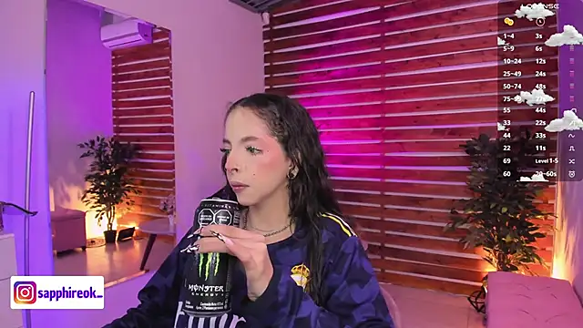 Sapphire Venuss online show from November 2025 01:26:02 AM