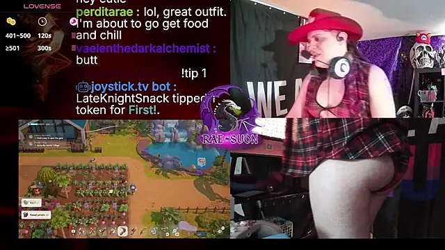 Rae-Suon online show from April 2026 07:51:02 PM