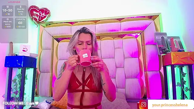 Princess Helena online show from March 2025 04:37:02 AM