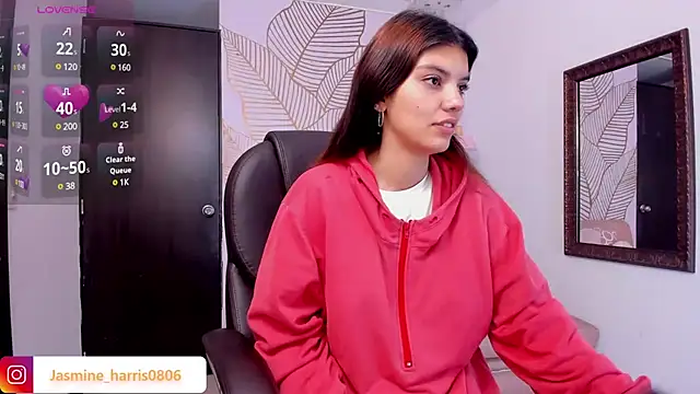 Snapshot of JasmineHarris chatting on March 2025 11:51:02 AM JasmineHarris online show from March 2025 11:51:02 AM