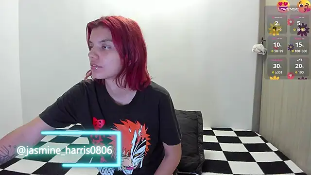 Snapshot of JasmineHarris chatting on October 2025 04:24:01 AM JasmineHarris online show from October 2025 04:24:01 AM