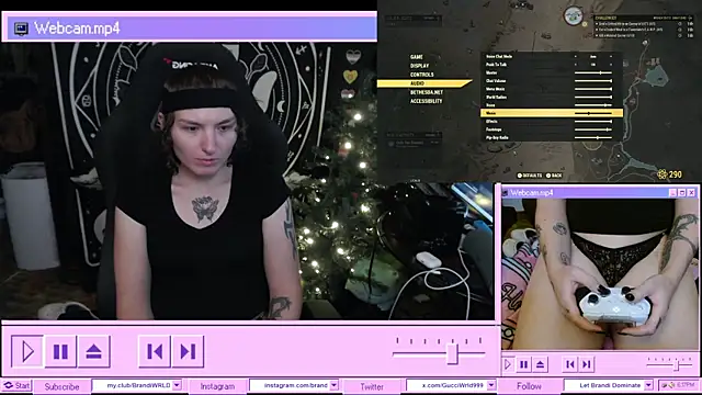 BrandiWRLD 999 online show from January 2025 12:18:01 AM