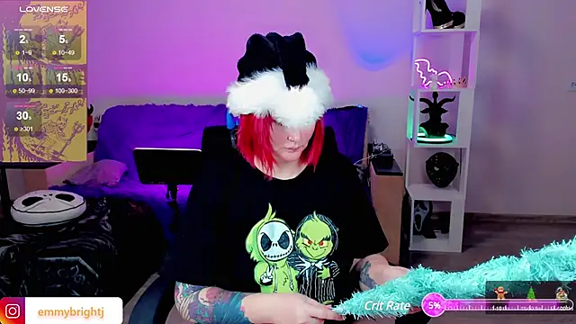 Emmybrightj  online show from December 2024 12:12:01 AM