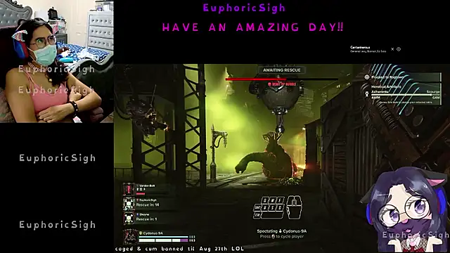 EuphoricSigh online show from July 2026 06:47:02 AM
