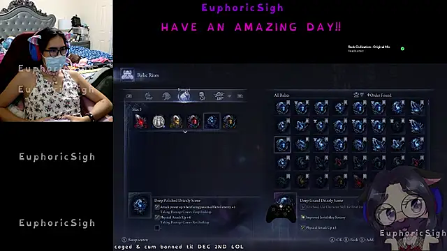 EuphoricSigh online show from July 2026 05:49:02 PM