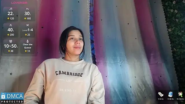 Snapshot of floriamANDjazmin chatting on February 2025 11:10:01 AM floriamANDjazmin online show from February 2025 11:10:01 AM