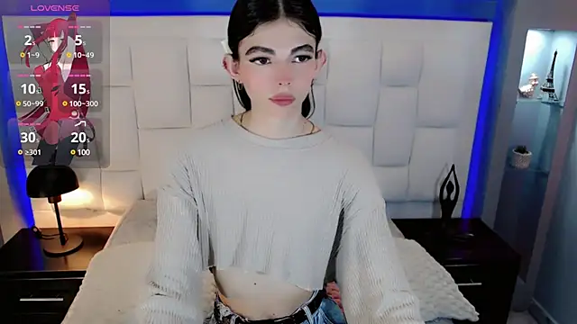 Snapshot of CuteAri chatting on January 2025 08:49:02 PM CuteAri online show from January 2025 08:49:02 PM