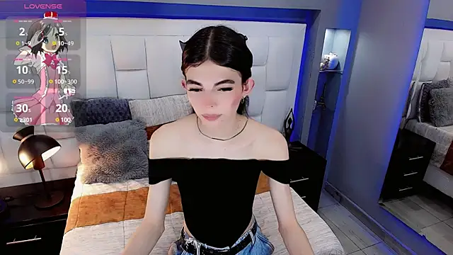 Snapshot of CuteAri chatting on March 2025 08:08:01 PM CuteAri online show from March 2025 08:08:01 PM