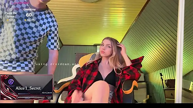 Alice1 secret online show from February 2025 03:04:01 PM