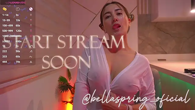 b3llaspringg online show from April 2026 10:32:01 PM