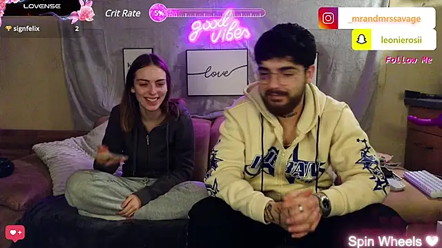 MrAndMrsSavage online show from January 2025 11:04:01 PM