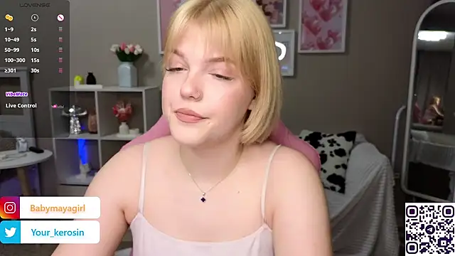 Maya Rave online show from February 2025 03:45:02 AM