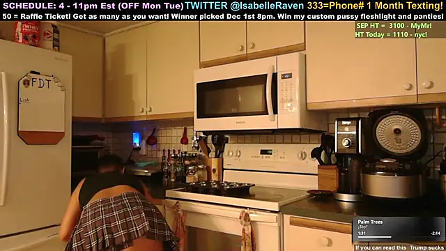 IsabelleRaven online show from September 2025 12:02:02 AM