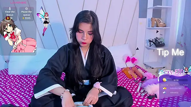 MorganitaX online show from January 2025 03:44:01 PM