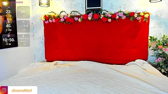 Snapshot of SilvannaFit chatting on January 2026 11:47:01 AM SilvannaFit online show from January 2026 11:47:01 AM