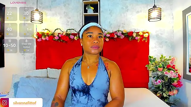 Snapshot of SilvannaFit chatting on January 2026 11:49:01 AM SilvannaFit online show from January 2026 11:49:01 AM