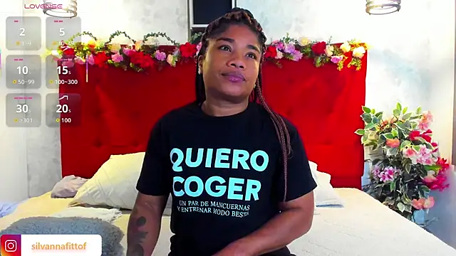 Snapshot of SilvannaFit chatting on February 2026 11:48:01 AM SilvannaFit online show from February 2026 11:48:01 AM