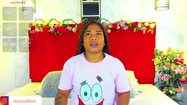 Snapshot of SilvannaFit chatting on February 2026 11:26:02 AM SilvannaFit online show from February 2026 11:26:02 AM