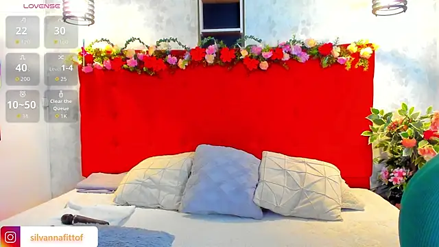 Snapshot of SilvannaFit chatting on February 2026 11:39:02 AM SilvannaFit online show from February 2026 11:39:02 AM