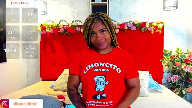 Snapshot of SilvannaFit chatting on February 2026 11:40:01 AM SilvannaFit online show from February 2026 11:40:01 AM