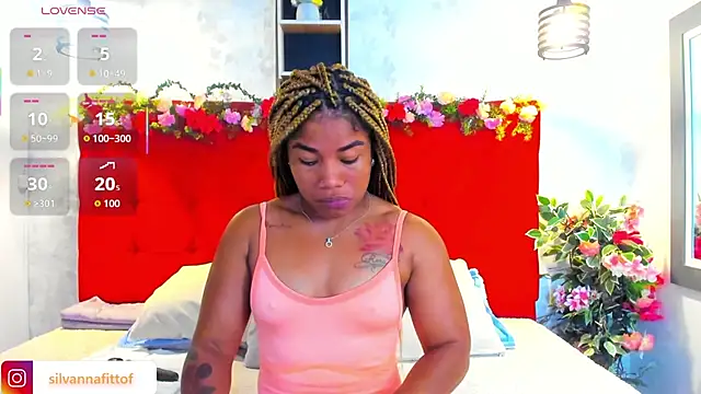 Snapshot of SilvannaFit chatting on February 2026 12:03:01 PM SilvannaFit online show from February 2026 12:03:01 PM