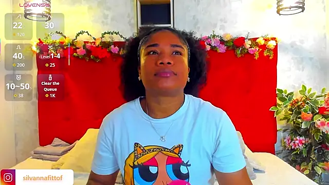 Snapshot of SilvannaFit chatting on March 2026 11:47:01 AM SilvannaFit online show from March 2026 11:47:01 AM