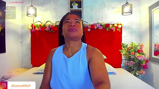 Snapshot of SilvannaFit chatting on March 2026 11:37:02 AM SilvannaFit online show from March 2026 11:37:02 AM