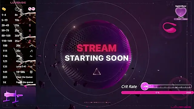 PrisBrayden online show from January 2025 03:01:01 AM