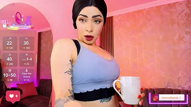 Aurora thomas  1 online show from March 2025 11:07:02 AM