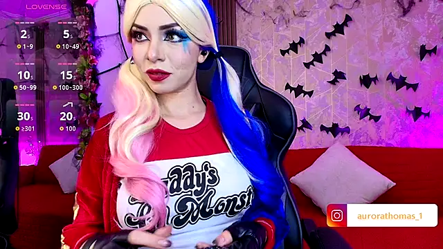 Aurora thomas  1 online show from November 2025 04:04:01 AM