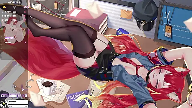 Snapshot of LewdKira_VT chatting on February 2026 06:27:01 PM LewdKira VT online show from February 2026 06:27:01 PM