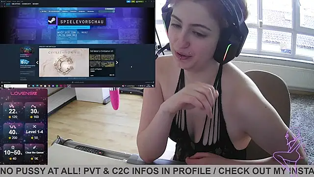 Gamergirl-Linela online show from February 2025 03:05:01 PM