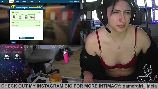 Gamergirl-Linela online show from December 2025 08:30:01 AM